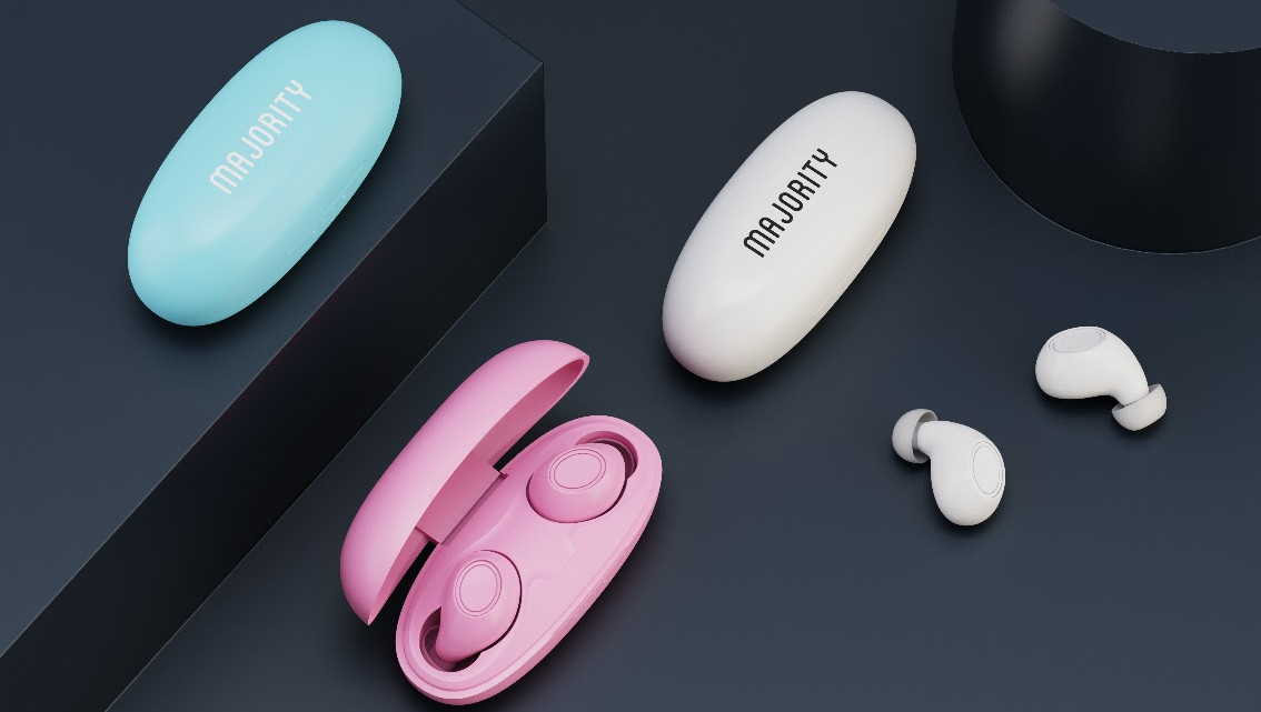 Majority Tru Bio: auriculares biodegradables totalmente inalámbricos por 40 £. Majority Tru Bio: auriculares biodegradables totalmente inalámbricos por 40 £.