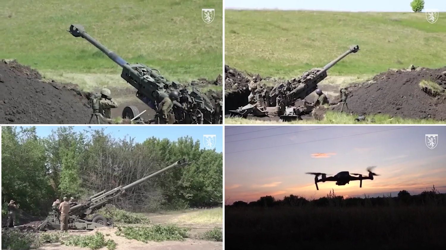 AFU muestra el DJI Mavic 3 y el obús M777 destruyendo a las tropas rusas AFU muestra el DJI Mavic 3 y el obús M777 destruyendo a las tropas rusas