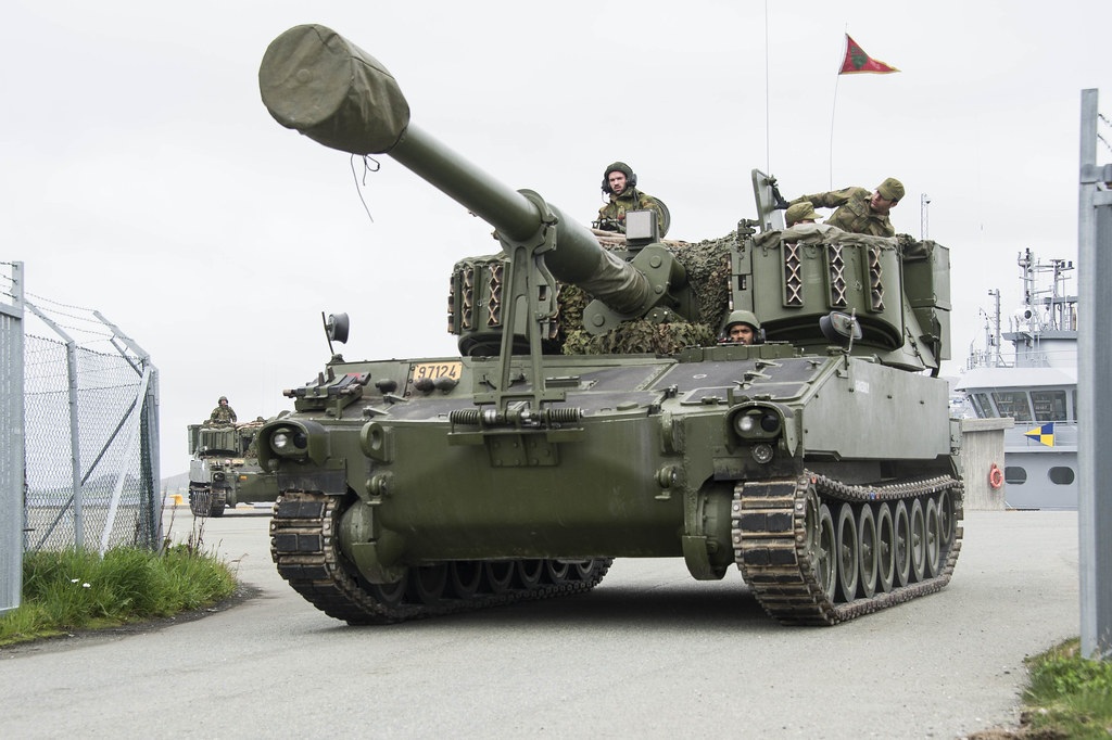 Se publica un vídeo de prácticas de tiro de los obuses autopropulsados noruegos M109A3GN durante un ejercicio Se publica un vídeo de prácticas de tiro de los obuses autopropulsados noruegos M109A3GN durante un ejercicio