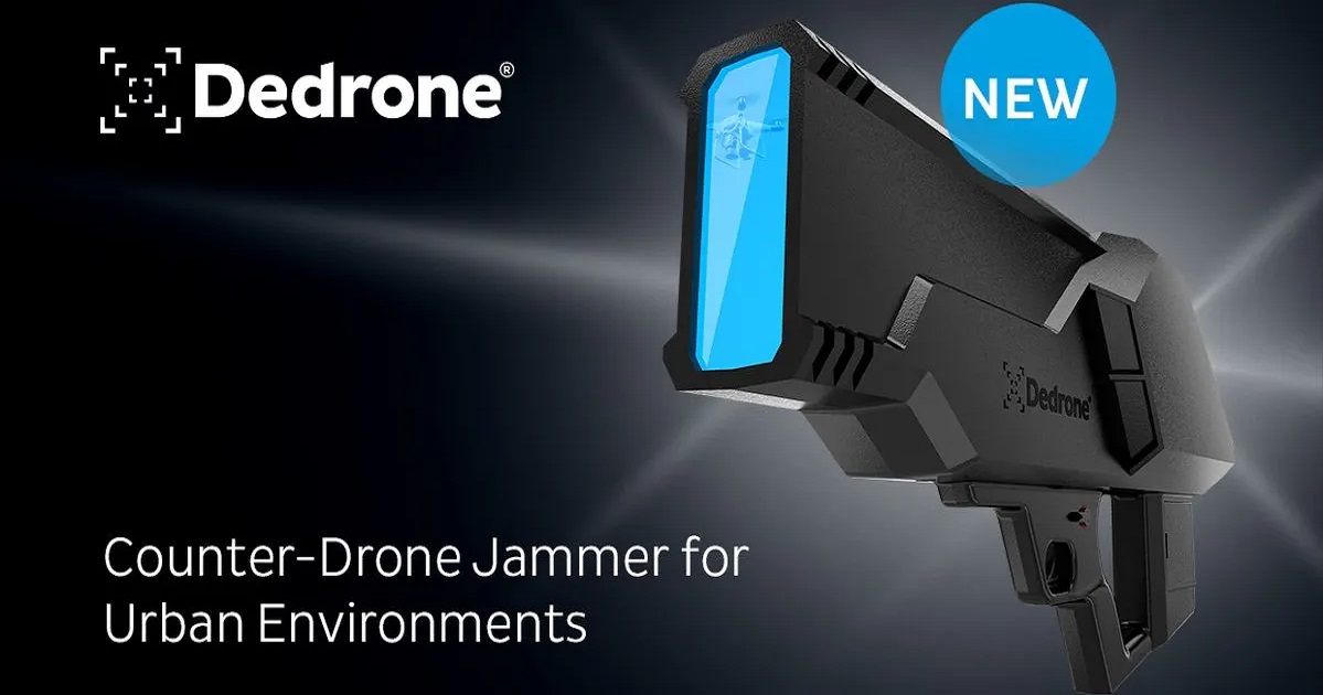 DeDrone presenta la pistola DroneDefender actualizada para la supresión de drones DeDrone presenta la pistola DroneDefender actualizada para la supresión de drones