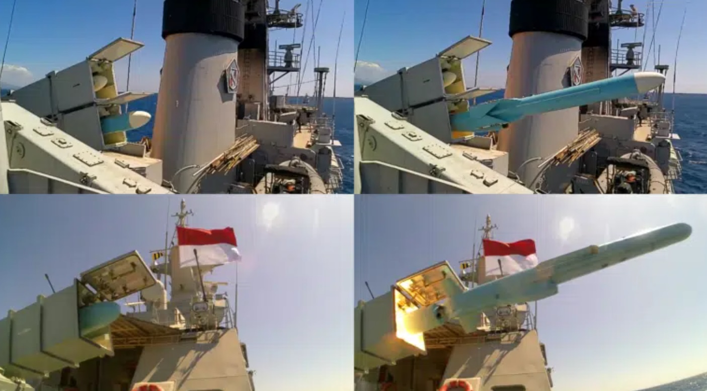Cazas F-16 Fighting Falcon ayudaron a hundir la fragata indonesia Slamet Riyadi - los ataques se llevaron a cabo con misiles Exocet MM40 Block 3, C-802, C-705 y bombas M117/MK-12.