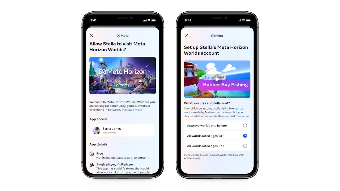 Meta abre Horizon Worlds a los adolescentes con nuevas funciones de control parental Meta abre Horizon Worlds a los adolescentes con nuevas funciones de control parental