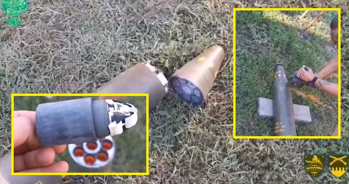 El ejército ucraniano destruye municiones de racimo estadounidenses M483A1 y equipa drones con submuniciones M42 y M46 recuperadas El ejército ucraniano destruye municiones de racimo estadounidenses M483A1 y equipa drones con submuniciones M42 y M46 recuperadas