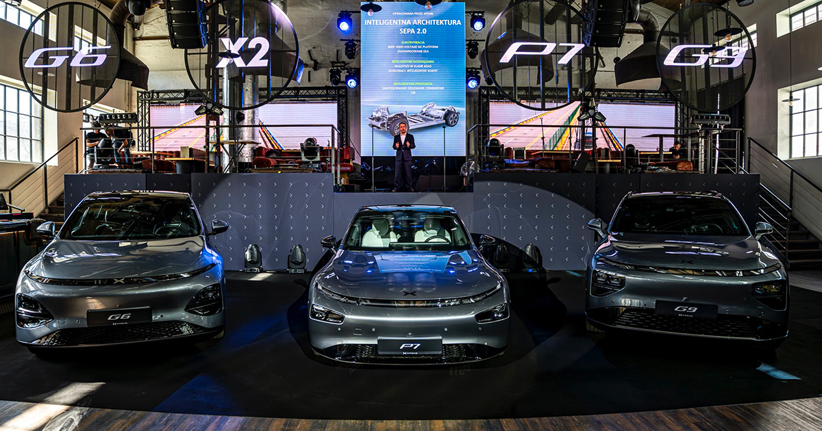 XPeng hace su debut en Varsovia: innovación en el encuentro de tecnología automotriz