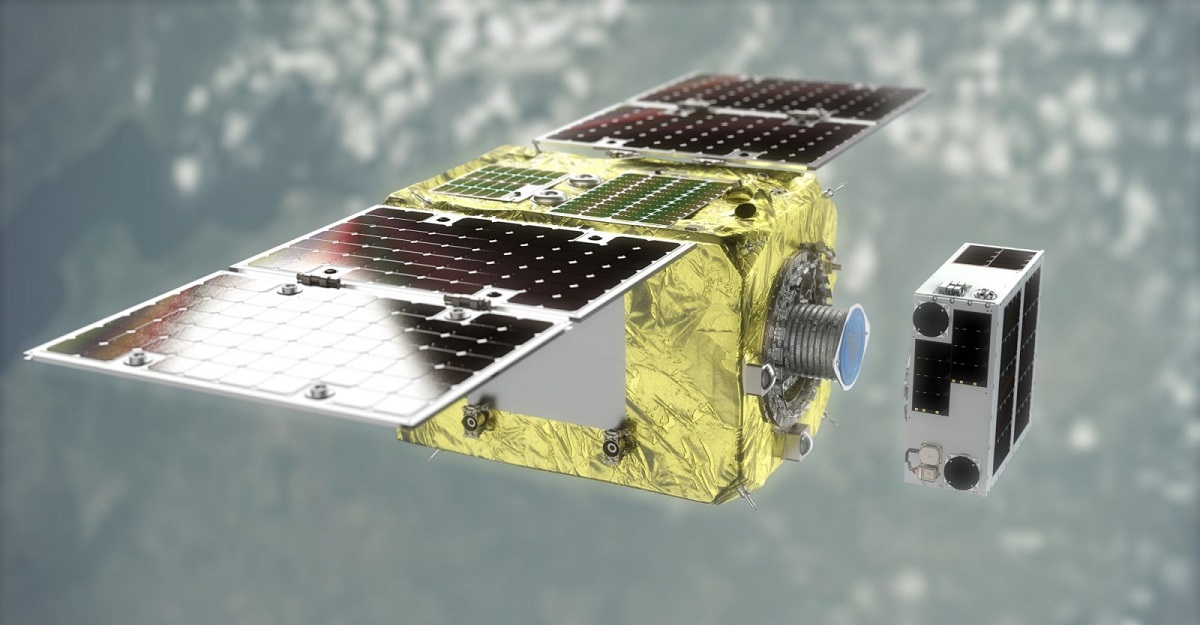 Presentado ELSA-m, un robot espacial que pondrá fuera de órbita satélites inoperativos Presentado ELSA-m, un robot espacial que pondrá fuera de órbita satélites inoperativos