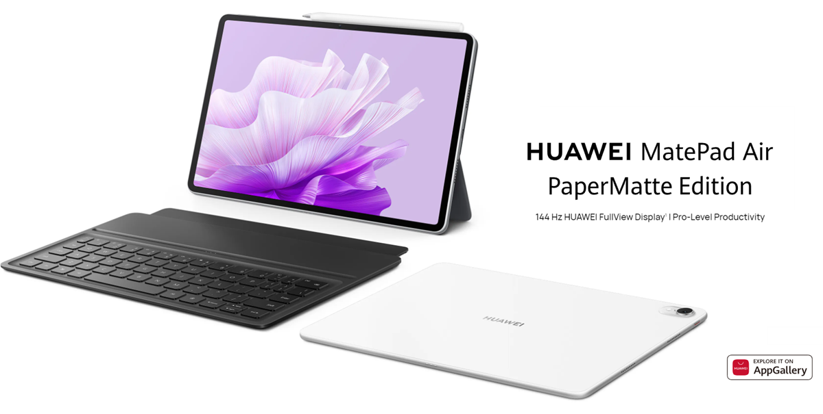 Huawei MatePad Air PaperMatte Edition: Snapdragon 888, pantalla IPS de 2,8K a 144 Hz y compatibilidad con M-Pencil 2 por 649 euros Huawei MatePad Air PaperMatte Edition: Snapdragon 888, pantalla IPS de 2,8K a 144 Hz y compatibilidad con M-Pencil 2 por 649 euros