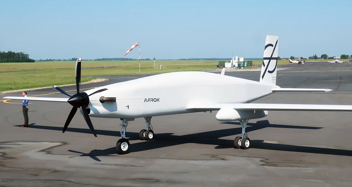 Turgis & Gaillard lanzará en Ucrania la producción de drones Aarok, que pueden alcanzar velocidades de 463 km/h, ascender a una altitud de más de 9 km, transportar misiles Hellfire y Akeron MP. Turgis & Gaillard lanzará en Ucrania la producción de drones Aarok, que pueden alcanzar velocidades de 463 km/h, ascender a una altitud de más de 9 km, transportar misiles Hellfire y Akeron MP.