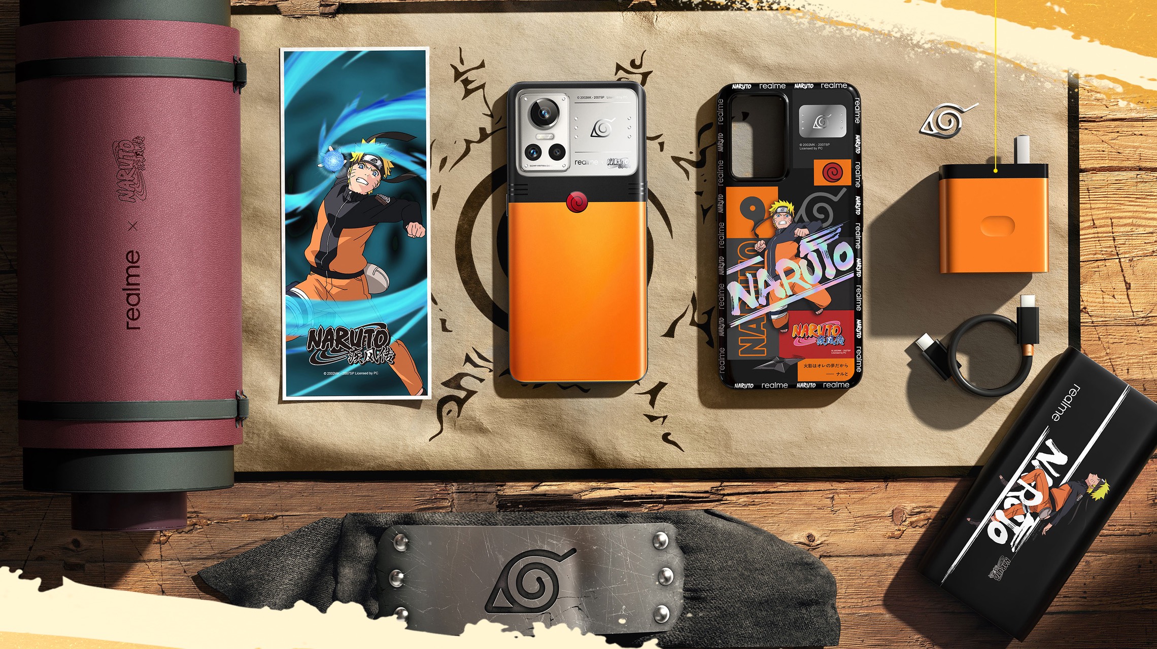 Anuncio de edición limitada de Realme GT Neo 3 Naruto - Edición limitada única de $ 460 para fanáticos de Naruto