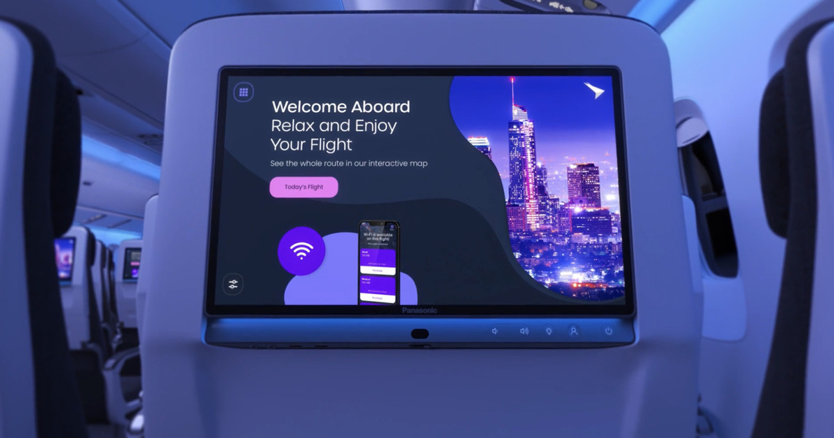 Panasonic Avionics anuncia un nuevo sistema de entretenimiento a bordo para pasajeros Panasonic Avionics anuncia un nuevo sistema de entretenimiento a bordo para pasajeros