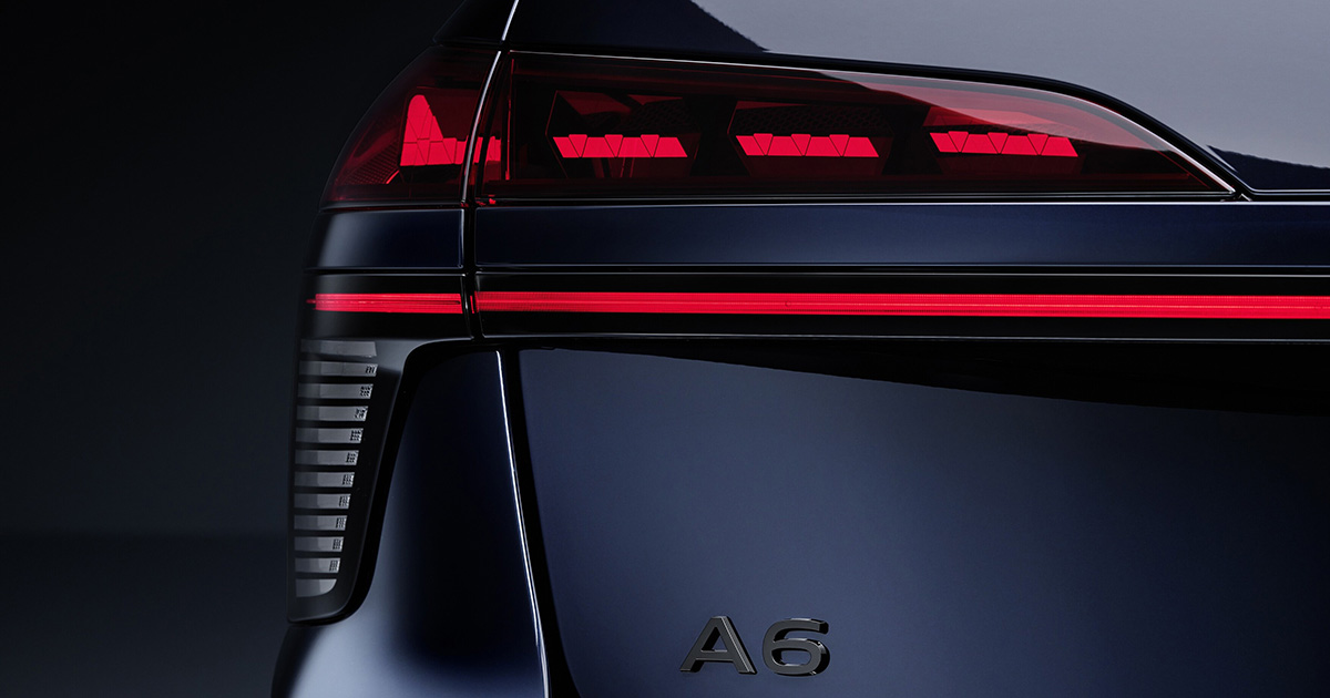 Una nueva generación de iluminación: Audi A6 presenta faros digitales OLED