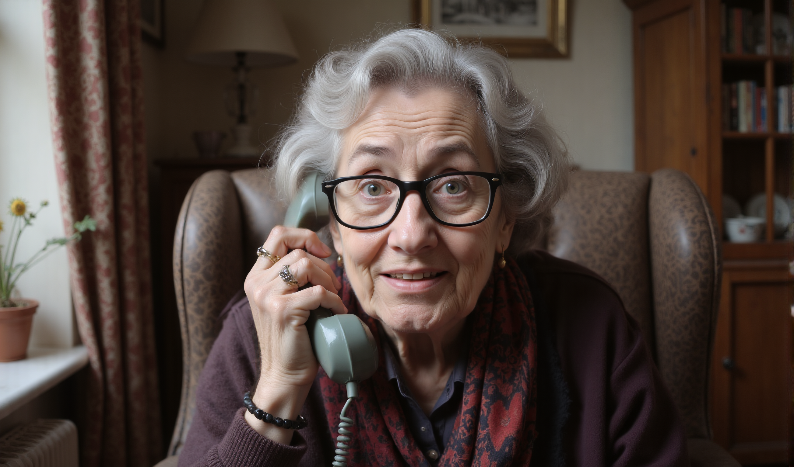 ¿Seguro que no es una abuelita? El operador británico O2 ha creado un robot de inteligencia artificial que imita a una abuela y lucha contra los estafadores telefónicos. ¿Seguro que no es una abuelita? El operador británico O2 ha creado un robot de inteligencia artificial que imita a una abuela y lucha contra los estafadores telefónicos.