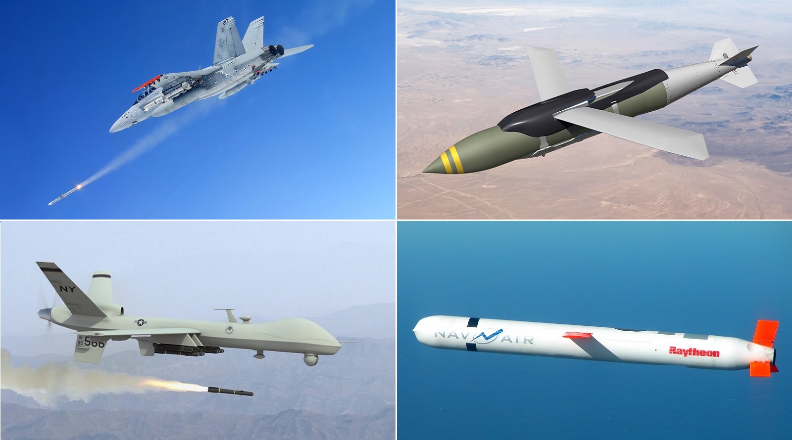 Tomahawk, AGM-158B JASSM-ER, AIM-120 AMRAAM, GMLRS, JDAM y Hellfire - El Pentágono pide miles de millones de dólares para comprar misiles Tomahawk, AGM-158B JASSM-ER, AIM-120 AMRAAM, GMLRS, JDAM y Hellfire - El Pentágono pide miles de millones de dólares para comprar misiles