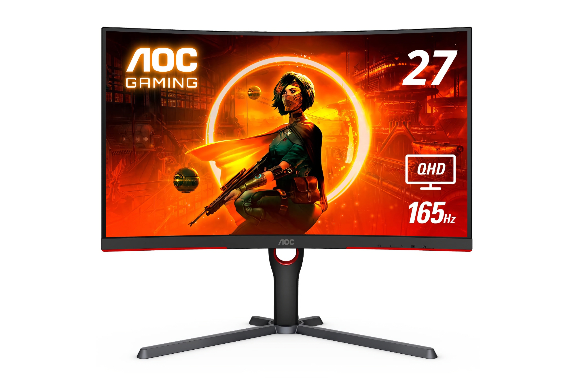 Oferta del día en Amazon: Monitor curvo para juegos AOC CQ27G3S de 27 pulgadas compatible con 165 Hz con 40€ de descuento. Oferta del día en Amazon: Monitor curvo para juegos AOC CQ27G3S de 27 pulgadas compatible con 165 Hz con 40€ de descuento.