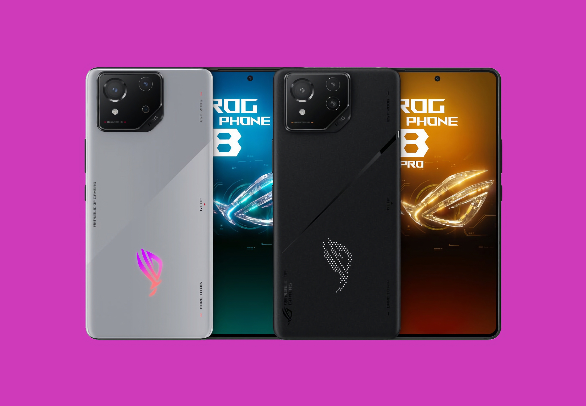 ASUS ha presentado la serie de smartphones gaming ROG Phone 8 con un diseño actualizado, pantalla de 165 Hz, chip Snapdragon 8 Gen 3 y protección IP68