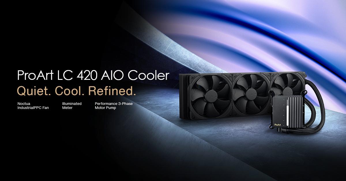ASUS presenta el sistema de refrigeración líquida ProArt LC 420