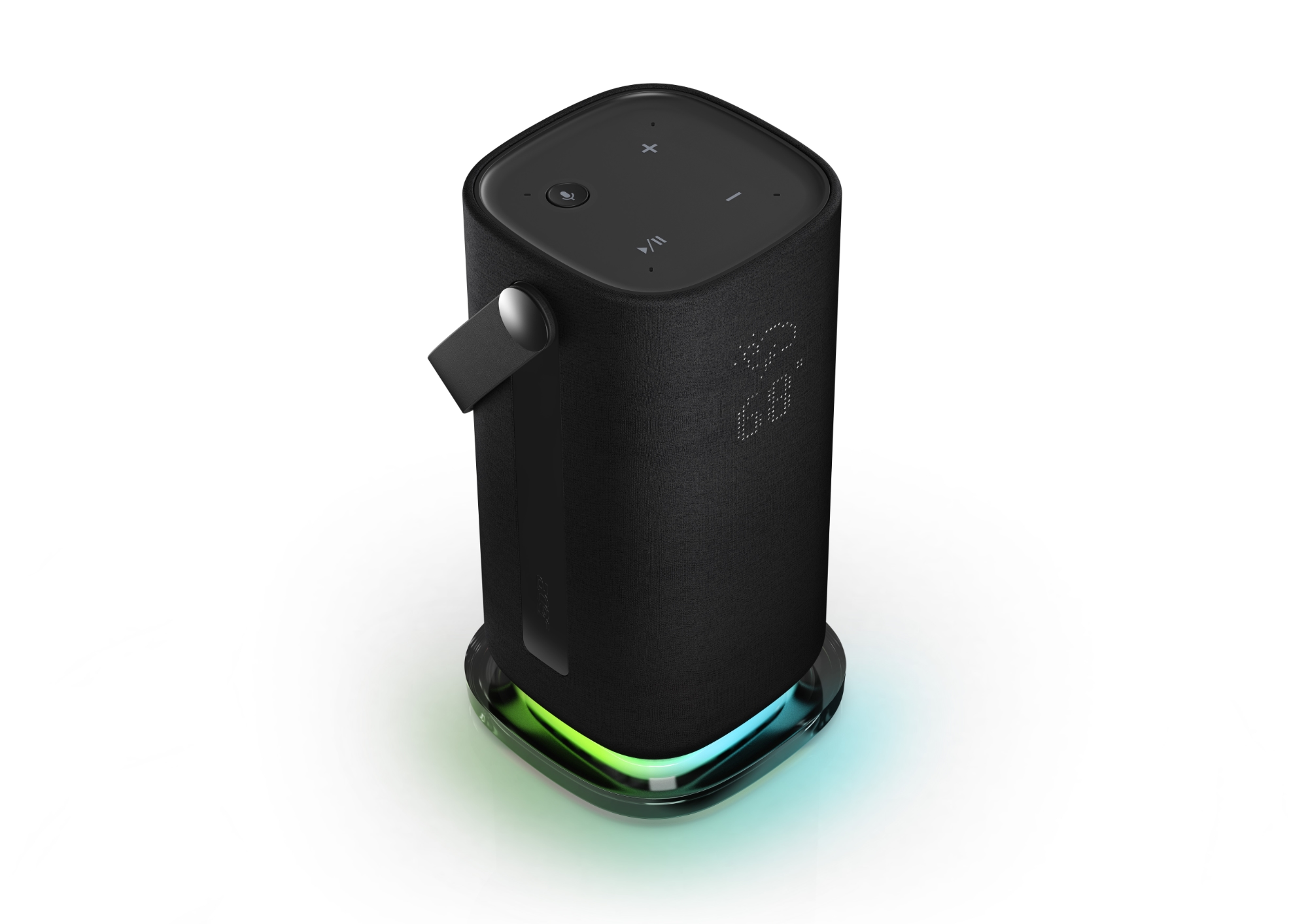 CES 2023: Acer presenta el altavoz inteligente Halo Swing con retroiluminación RGB, pantalla LED, protección IPX5 y Google Assistant