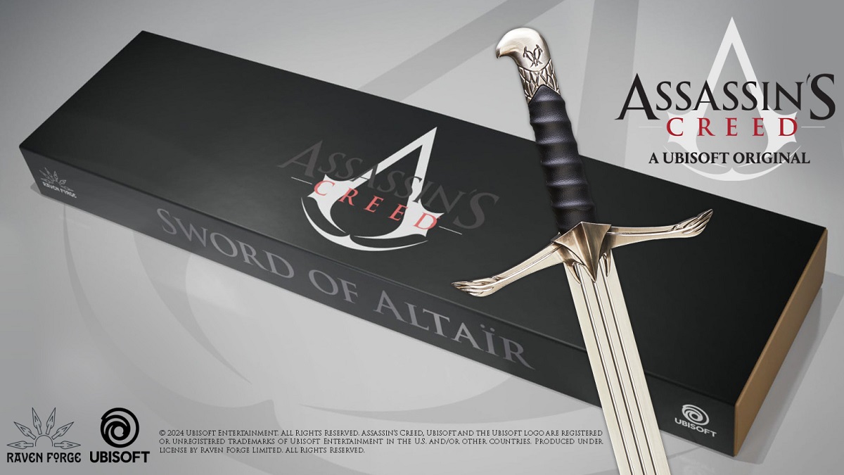 Cómo es la réplica de la espada Altair: un primer vistazo