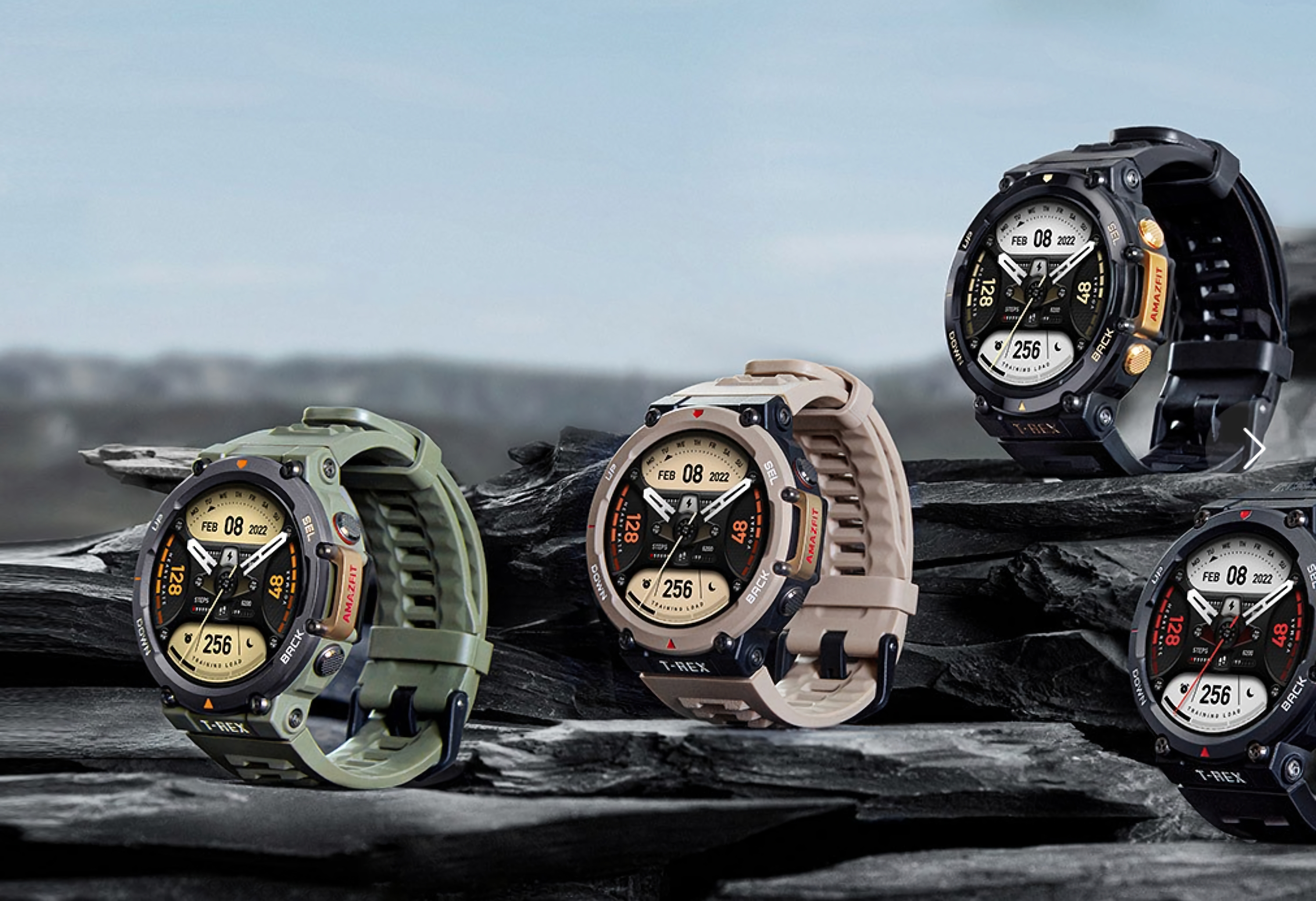 Huami presentó Amazfit T-Rex 2: un reloj inteligente indestructible con autonomía de hasta 45 días por $225