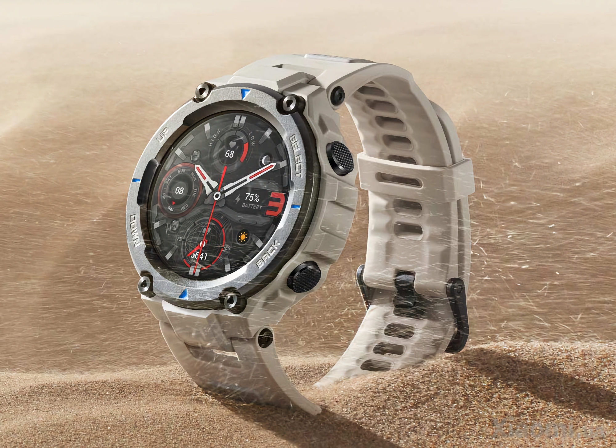 Amazfit T-Rex Pro en Amazon: un smartwatch seguro con hasta 18 días de batería y 33,84 € de descuento Amazfit T-Rex Pro en Amazon: un smartwatch seguro con hasta 18 días de batería y 33,84 € de descuento