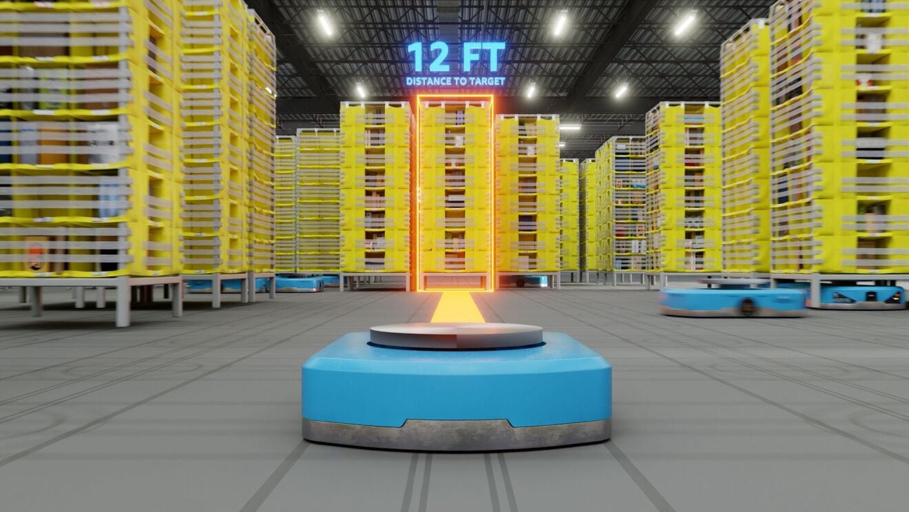 Tecnología en acción: robots en el corazón de los almacenes de Amazon Robots en el almacén de Amazon: una revolución en la logística