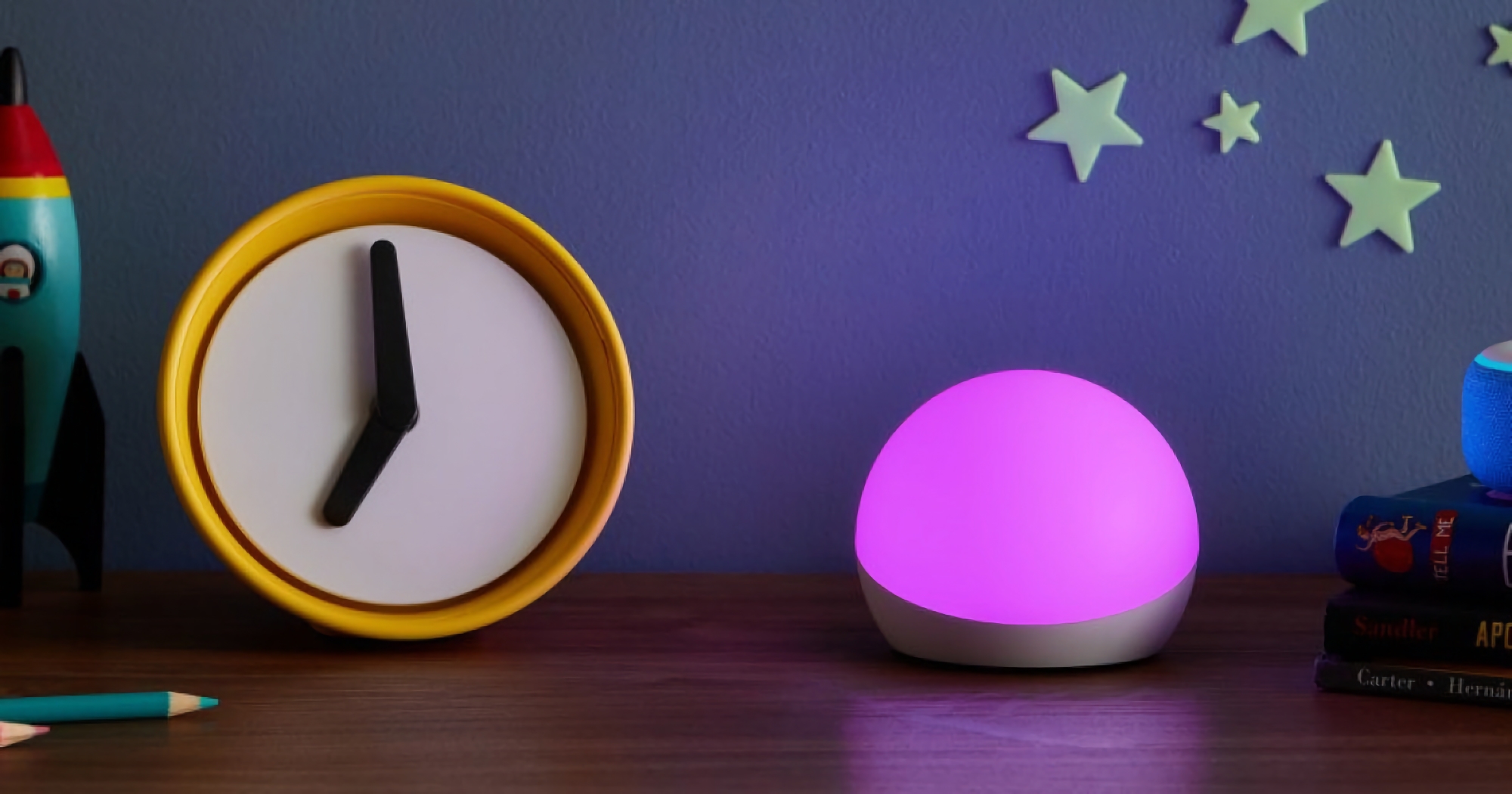 Amazon Echo Glow: lámpara inteligente con asistente de voz Alexa y 33% de descuento Amazon Echo Glow: lámpara inteligente con asistente de voz Alexa y 33% de descuento