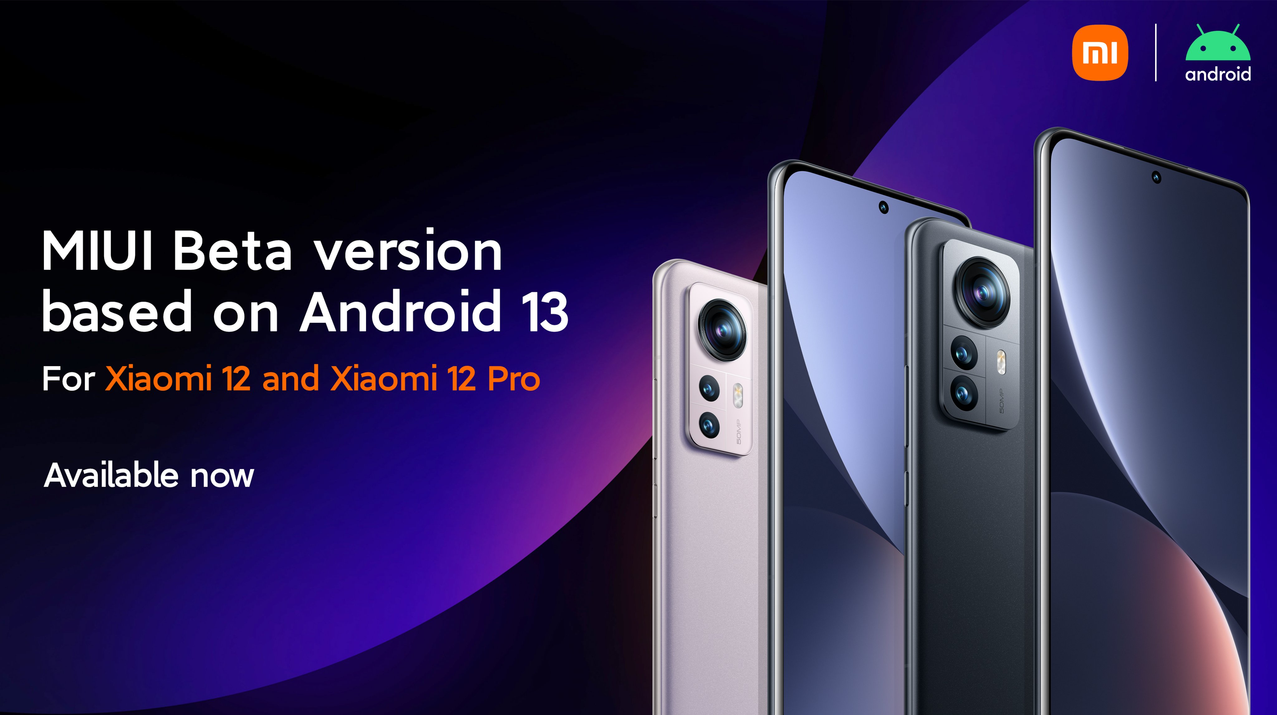 Xiaomi 12 y Xiaomi 12 Pro reciben una versión beta de MIUI 13 basada en Android 13 Xiaomi 12 y Xiaomi 12 Pro reciben una versión beta de MIUI 13 basada en Android 13
