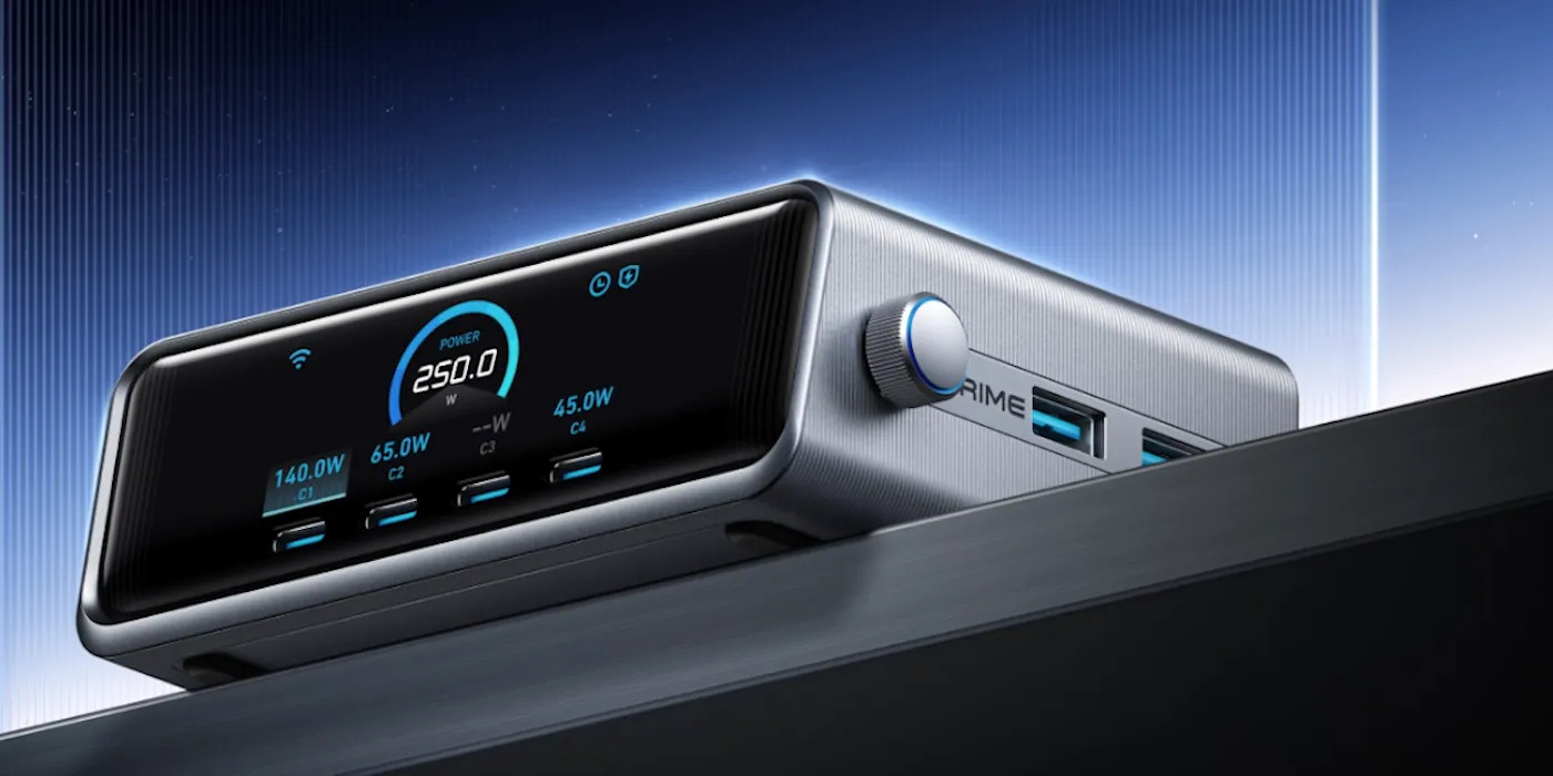Anker presentará estación de carga multifuncional con 7 puertos