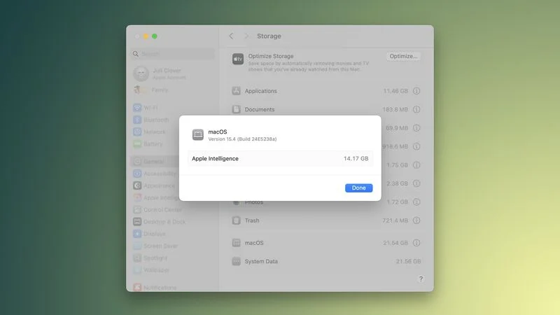 Apple corrige errores y arroja luz sobre la Inteligencia de Apple en el nuevo macOS Apple corrige un error y revela detalles de la Inteligencia de Apple en macOS 15.4