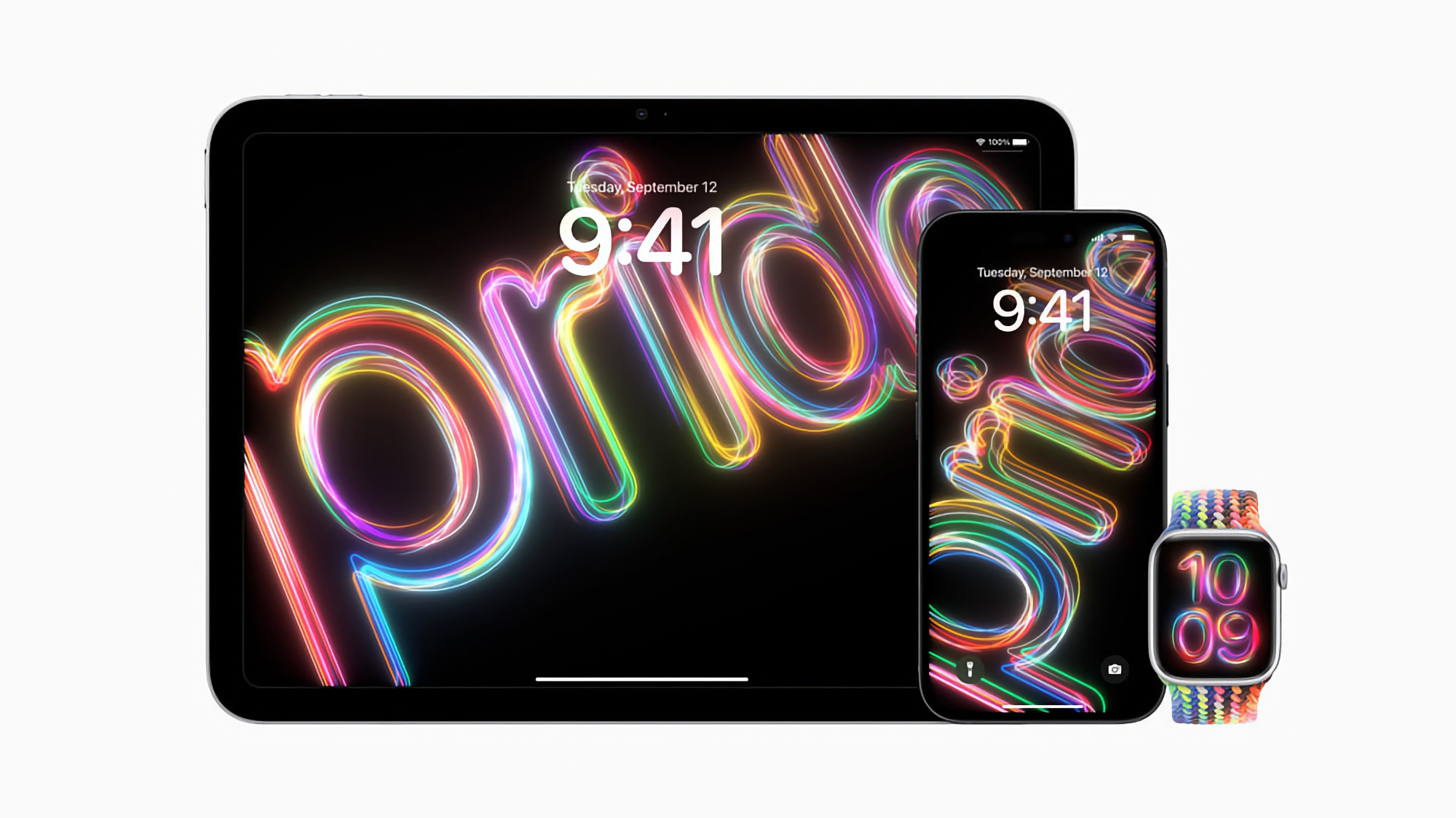 Apple ha anunciado una pulsera y una esfera de reloj fluorescentes 2024 Pride Edition para el Apple Watch Apple ha anunciado una pulsera y una esfera de reloj fluorescentes 2024 Pride Edition para el Apple Watch