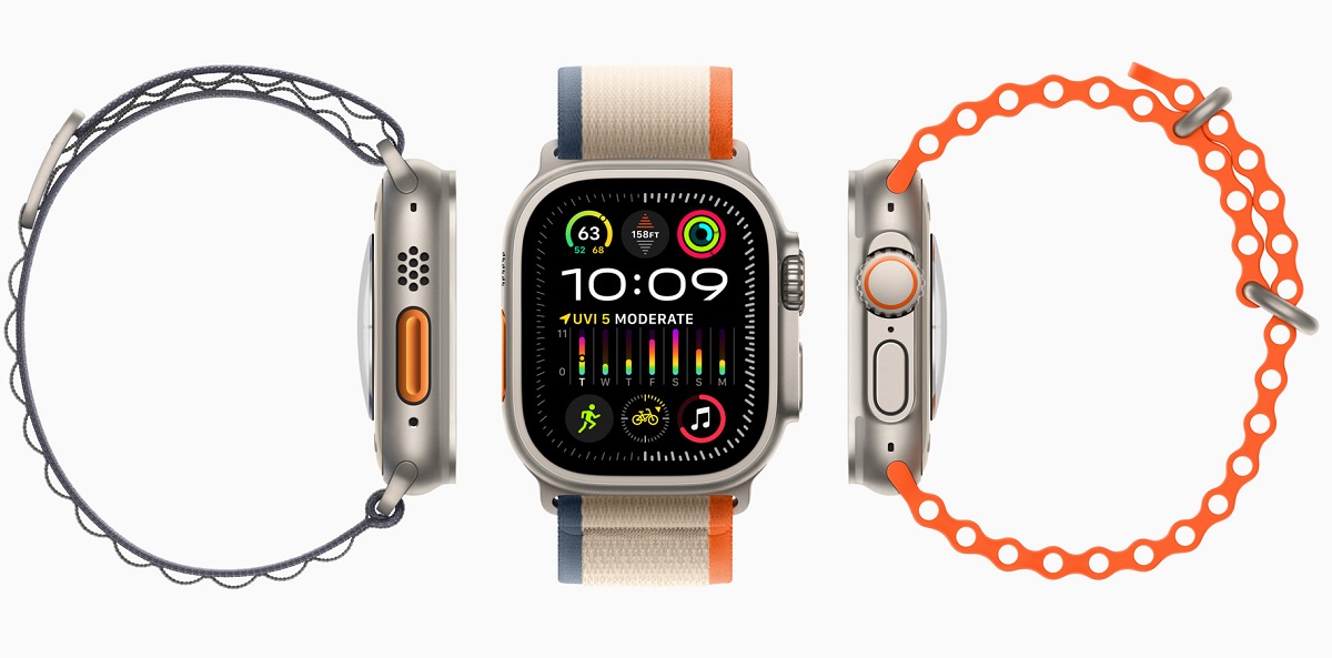 Apple Watch Ultra 2: el smartwatch más colorido de la historia de la compañía con un nuevo chip y 72 horas de autonomía, a un precio desde 799 €. Apple Watch Ultra 2: el smartwatch más colorido de la historia de la compañía con un nuevo chip y 72 horas de autonomía, a un precio desde 799 €.