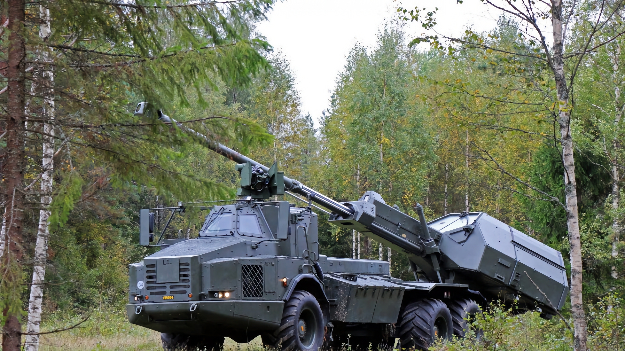 Las AFU ya utilizan unidades suecas de artillería autopropulsada Archer Las AFU ya utilizan unidades suecas de artillería autopropulsada Archer