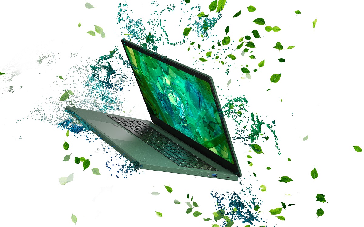 Acer Aspire Vero 15 - Portátil ecológico de bajo consumo de carbono con chip Raptor Lake desde 849 euros Acer Aspire Vero 15 - Portátil ecológico de bajo consumo de carbono con chip Raptor Lake desde 849 euros