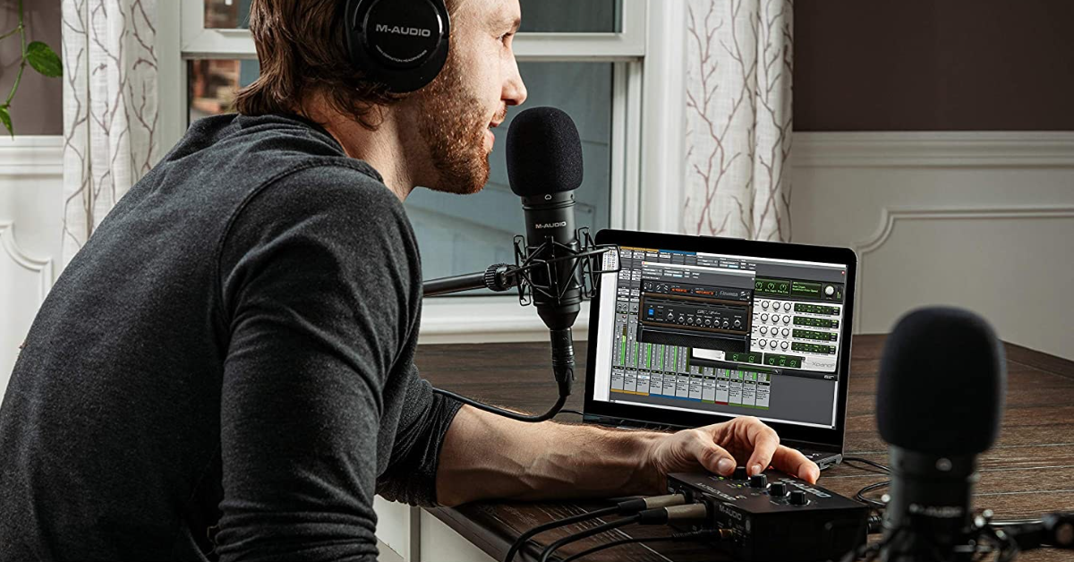 Interfaz de audio para podcasting Interfaz de audio para podcasting