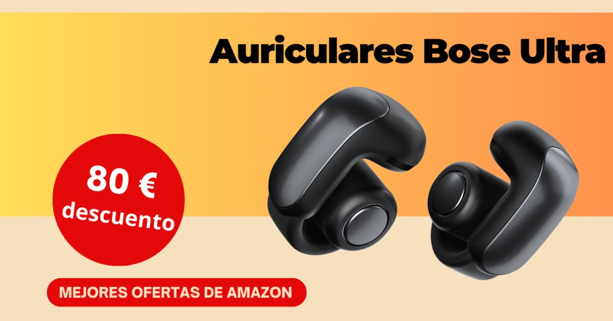 Auriculares Bose Ultra con un descuento de 80€! Auriculares Bose Ultra con un descuento de 80€!