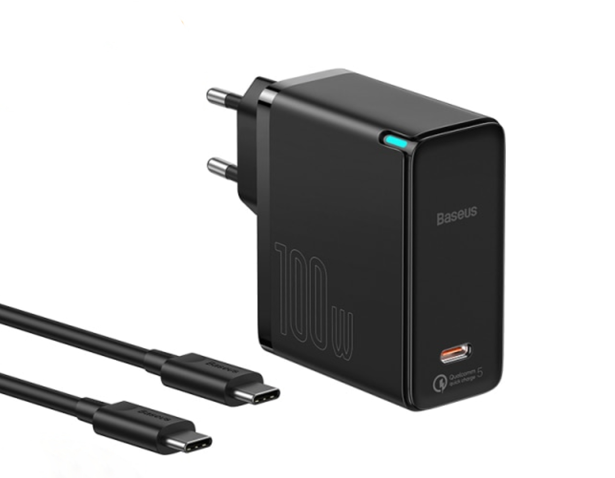 El cargador Baseus de 100 vatios de GaN con puerto USB-C está disponible por 35 dólares en las rebajas del 11.11 de AliExpress El cargador Baseus de 100 vatios de GaN con puerto USB-C está disponible por 35 dólares en las rebajas del 11.11 de AliExpress