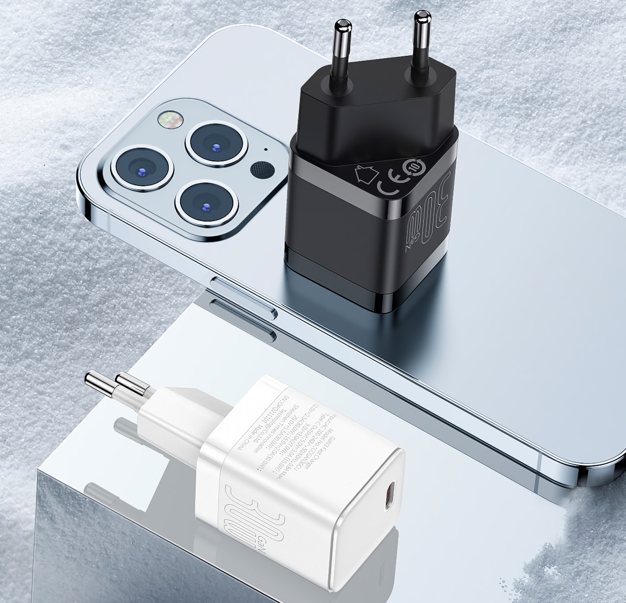 Cargador Baseus 30W GaN con puerto USB-C por menos de $20 Cargador Baseus 30W GaN con puerto USB-C por menos de $20