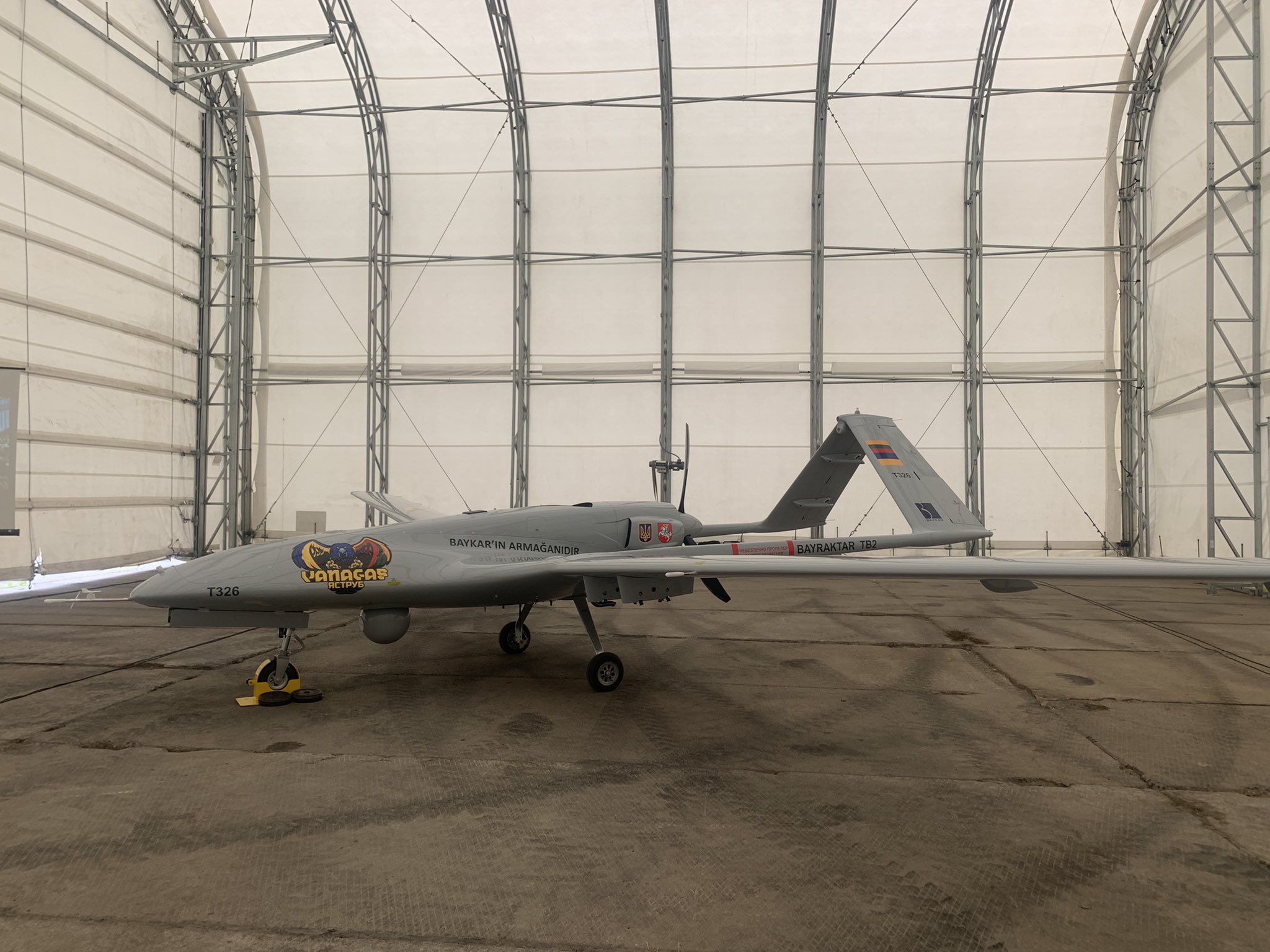 El UAV Bayraktar Vanagas, para el que los lituanos recaudaron 5.000.000 de euros, se enviará hoy a Ucrania El UAV Bayraktar Vanagas, para el que los lituanos recaudaron 5.000.000 de euros, se enviará hoy a Ucrania