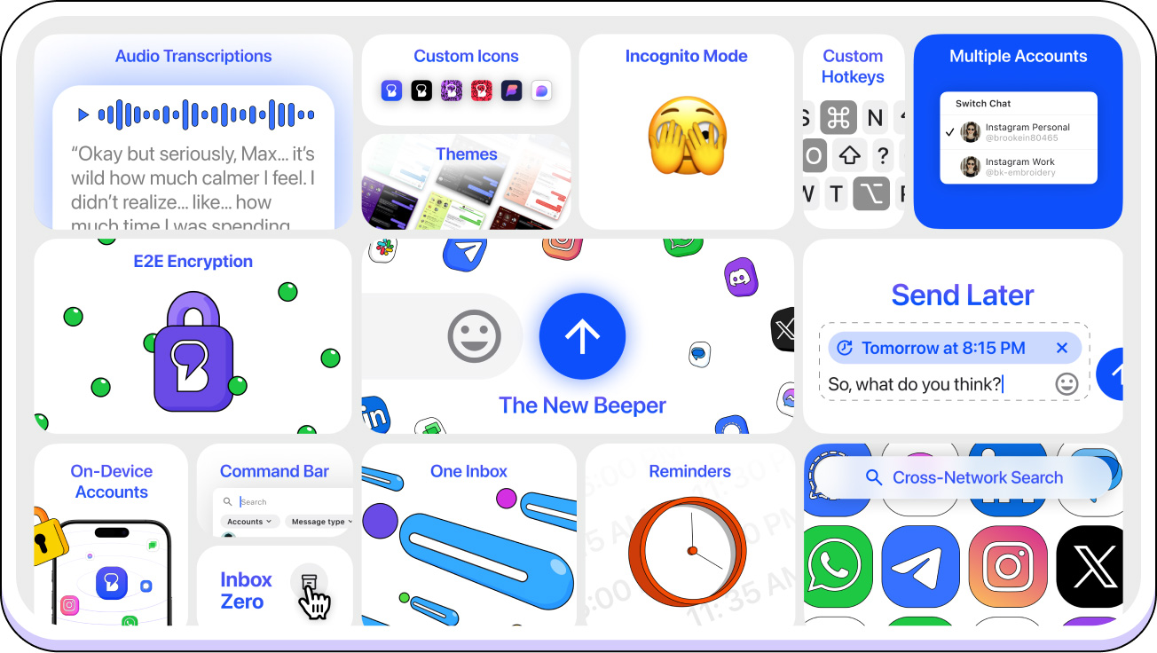 Beeper: El mensajero de próxima generación une todos los chats