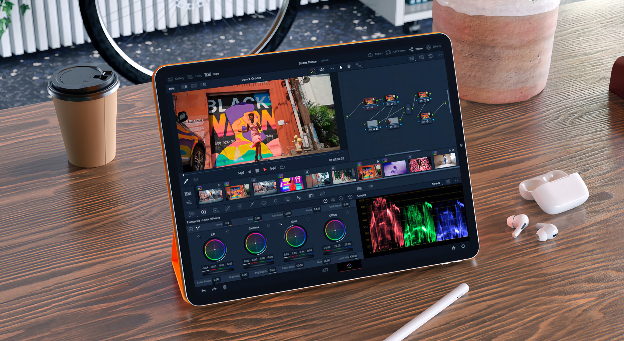 Blackmagic anuncia DaVinci Resolve para iPad: una app de edición de vídeo y corrección de color con soporte para Apple Pencil, Magic Keyboard, Smart Keyboard Folio y Magic Trackpad Blackmagic anuncia DaVinci Resolve para iPad: una app de edición de vídeo y corrección de color con soporte para Apple Pencil, Magic Keyboard, Smart Keyboard Folio y Magic Trackpad