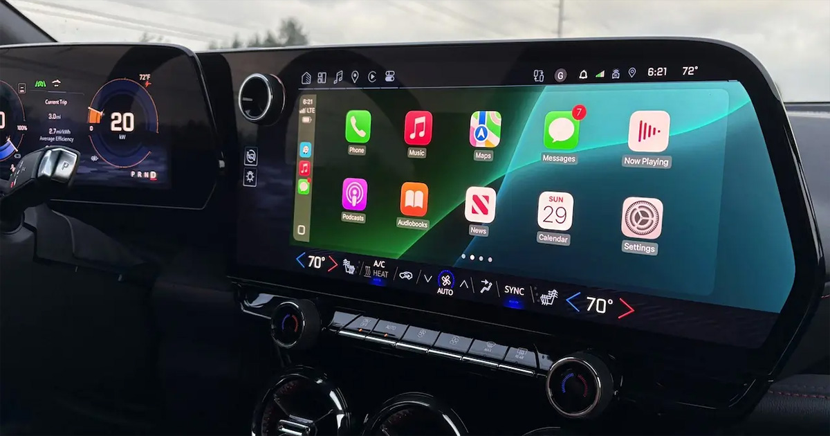 Chevrolet Blazer EV está equipado con CarPlay - noticias de WAMS