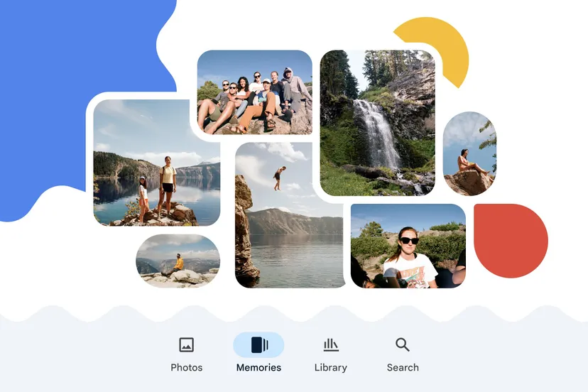 Google Fotos ha añadido inteligencia artificial generativa a la aplicación Google Fotos para ayudar a nombrar los álbumes de Recuerdos. Google Fotos ha añadido inteligencia artificial generativa a la aplicación Google Fotos para ayudar a nombrar los álbumes de Recuerdos.