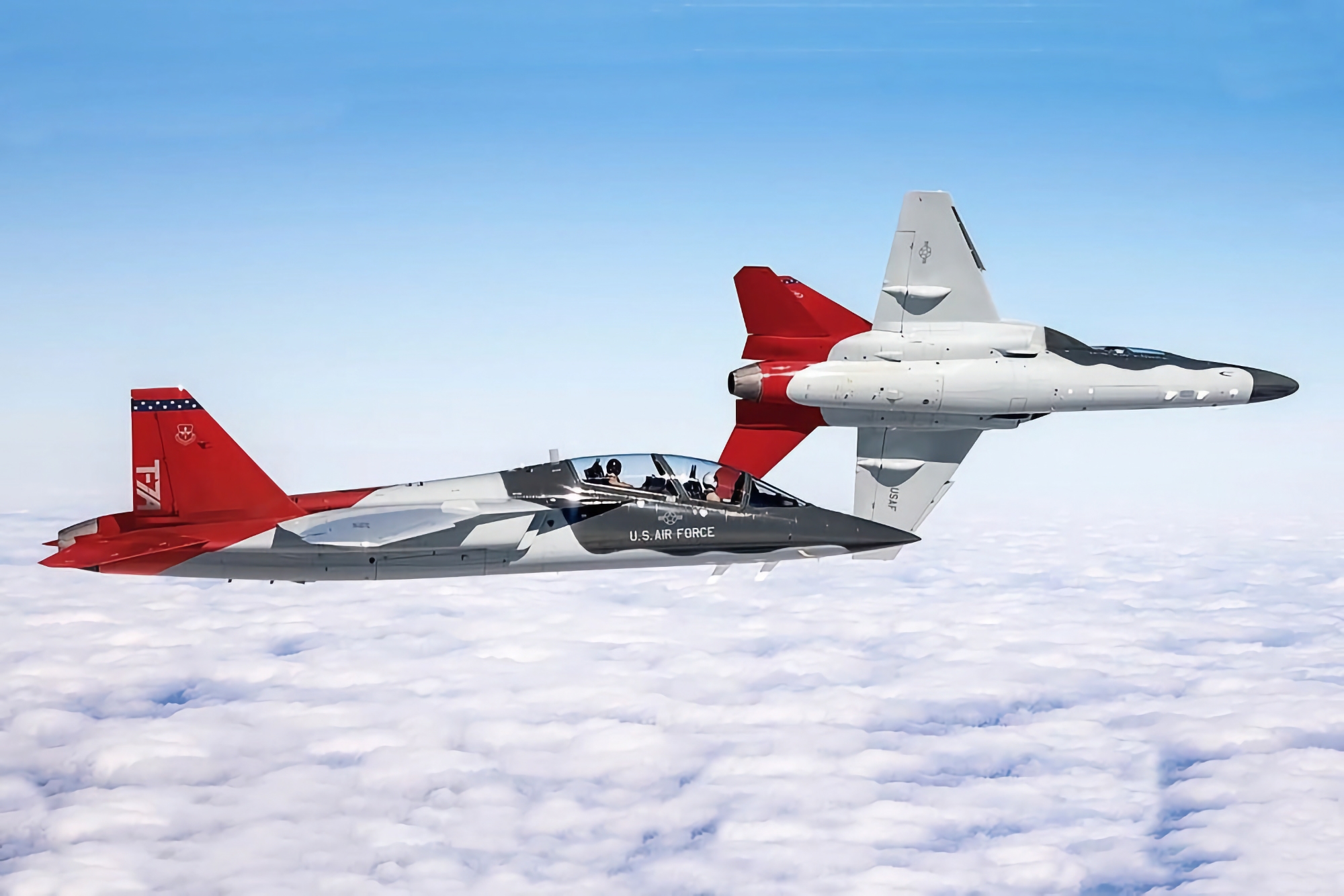 Japón estudia comprar un avión de entrenamiento Boeing T-7 A Red Hawk a EE.UU. Japón estudia comprar un avión de entrenamiento Boeing T-7 A Red Hawk a EE.UU.