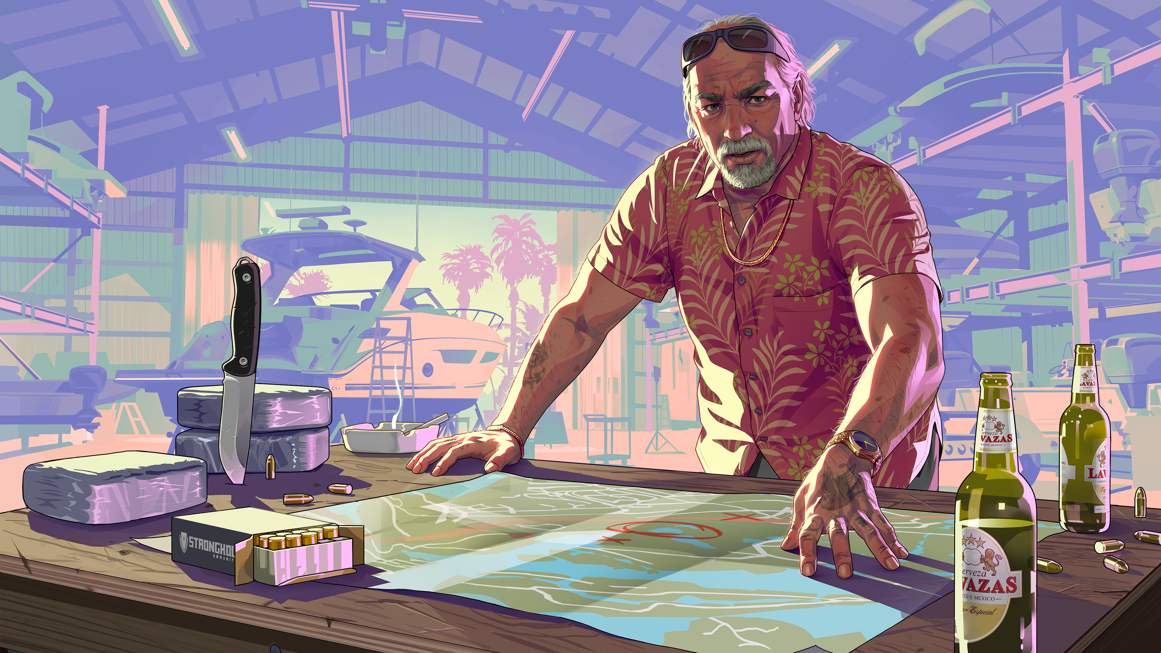 GTA 6 tendrá un mapa a gran escala con seis regiones - Rockstar levanta el telón sobre el mundo de Vice City GTA 6 tendrá un mapa a gran escala con seis regiones - Rockstar levanta el telón sobre el mundo de Vice City