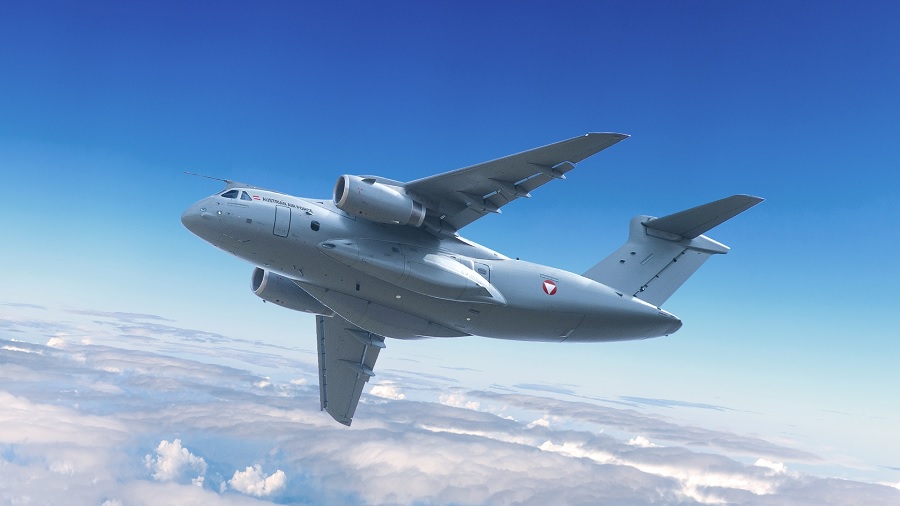 Embraer inicia la producción del primer C-390 Millennium para Austria Embraer inicia la producción del primer C-390 Millennium para Austria