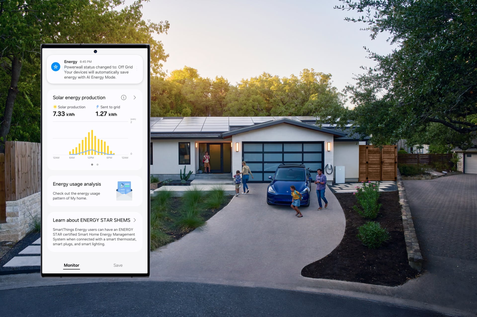 SmartThings coopera con la API de Tesla