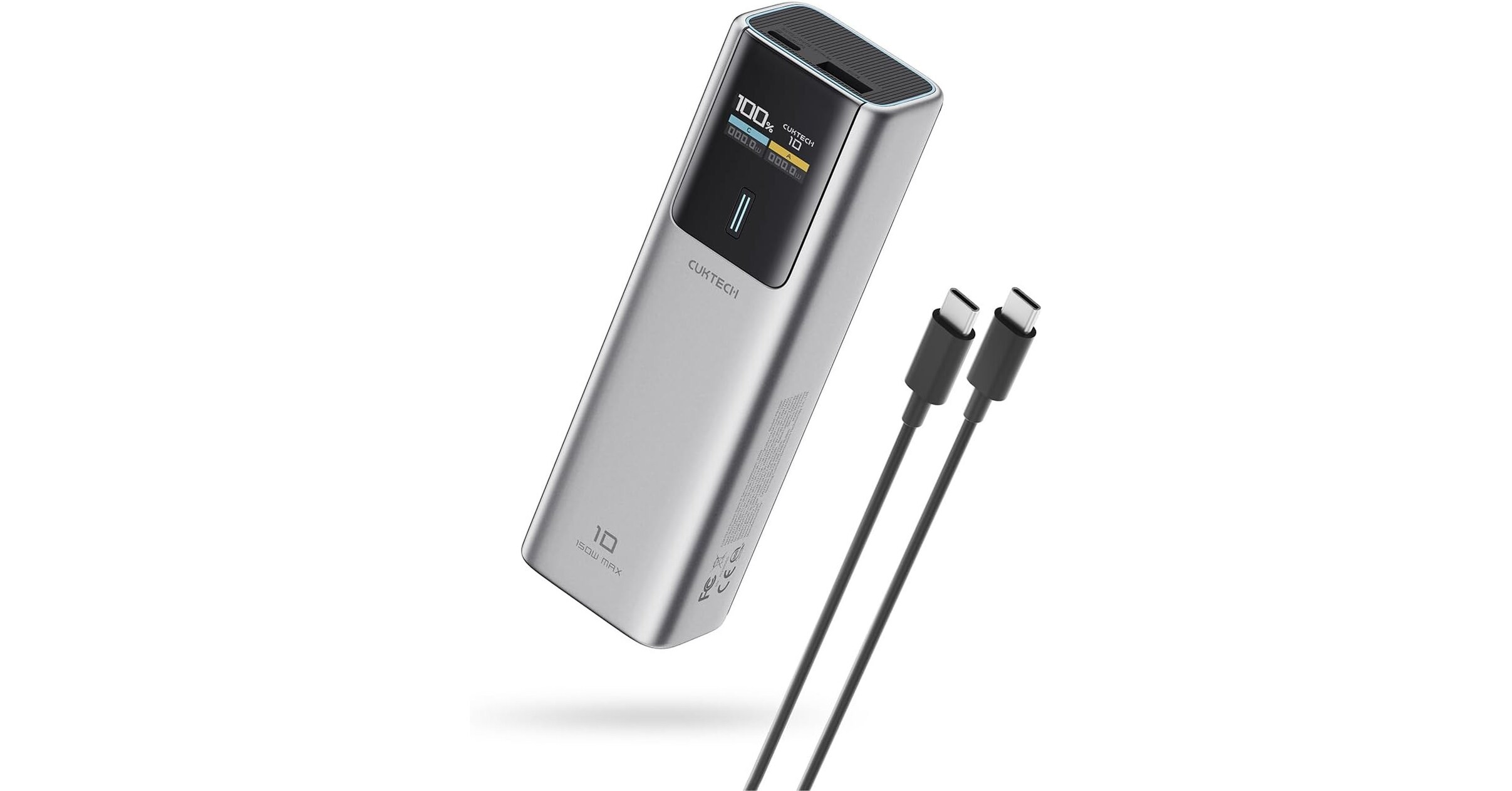 Cuktech 10 Plus: batería de 15.000 mAh compatible con ADC 2.0 para la carga rápida de smartphones Cuktech 10 Plus: batería de 15.000 mAh compatible con ADC 2.0 para la carga rápida de smartphones