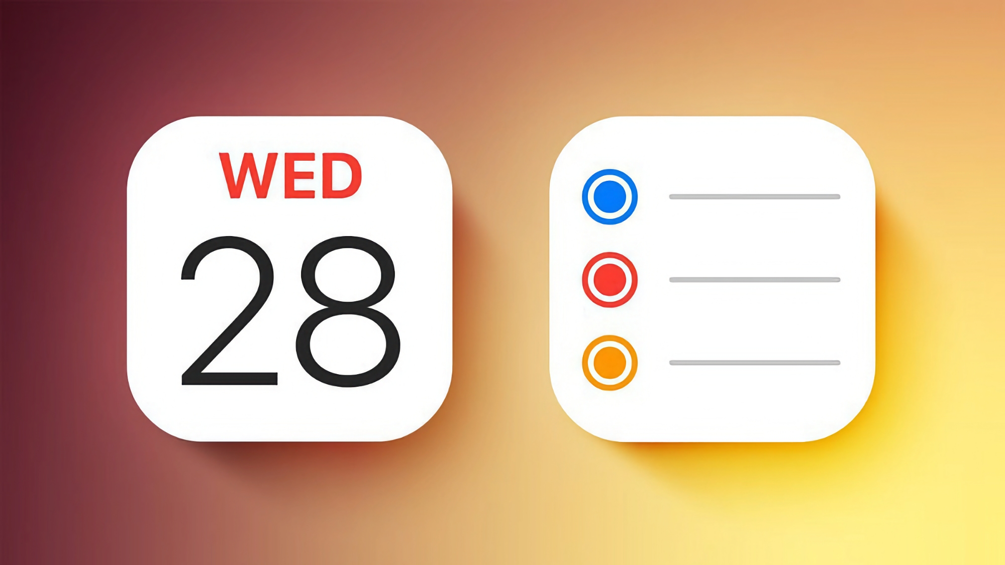 Nuevas funciones de iOS 18 y macOS 15: Apple integra los recordatorios en la app Calendario