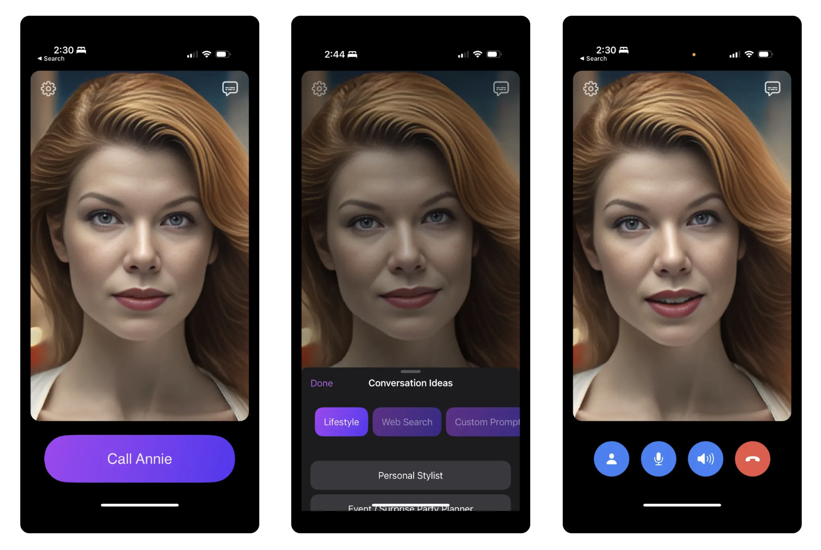 Call Annie: Lanzamiento de una aplicación para iPhone que permite hablar por videollamada con ChatGPT Call Annie: Lanzamiento de una aplicación para iPhone que permite hablar por videollamada con ChatGPT