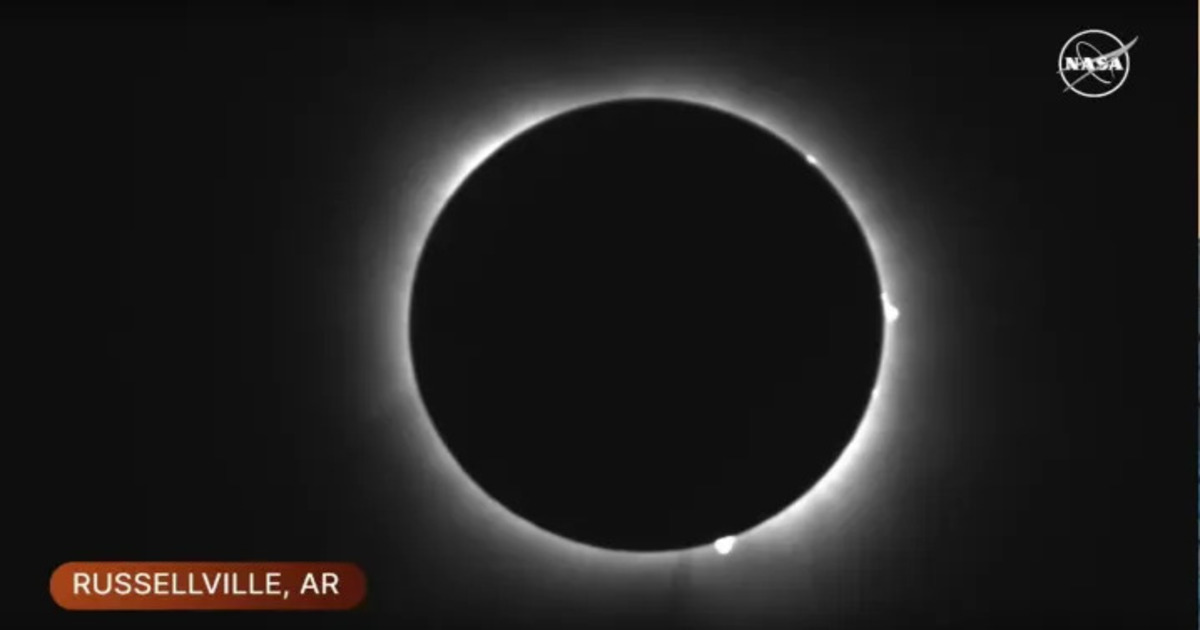 Las primeras imágenes del eclipse solar se proyectaron en EE.UU. Las primeras imágenes del eclipse solar se proyectaron en EE.UU.