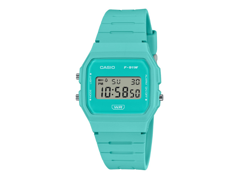 Vuelve la leyenda: Casio ha lanzado un nuevo modelo de reloj G-Shock F-91WB-2A2